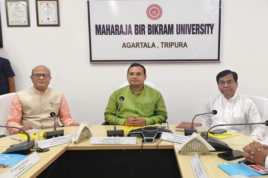 Tripura Aims to Triple Higher Education Enrolment by 2030, Says Minister Kishore Barman