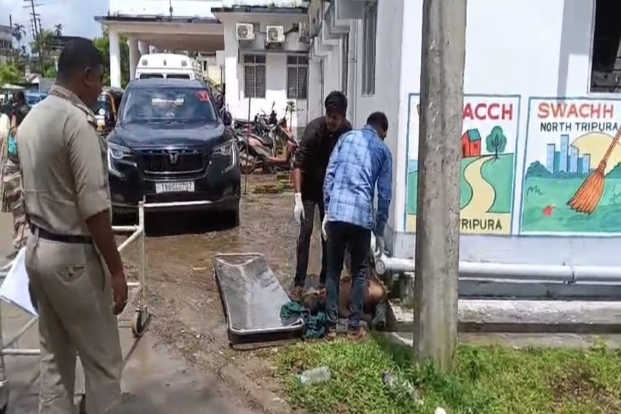 Unidentified Elderly Man Found Dead in Drain at Dharmanagar Hospital