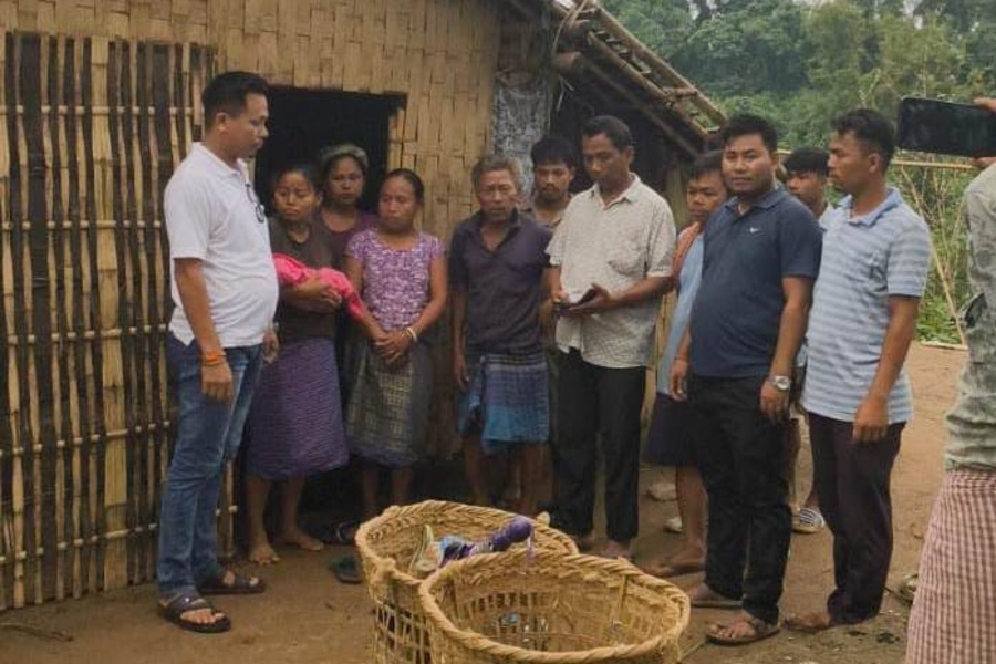 Tripura Minister Reaches Out to Family Stranded by Poor Connectivity in Remote village