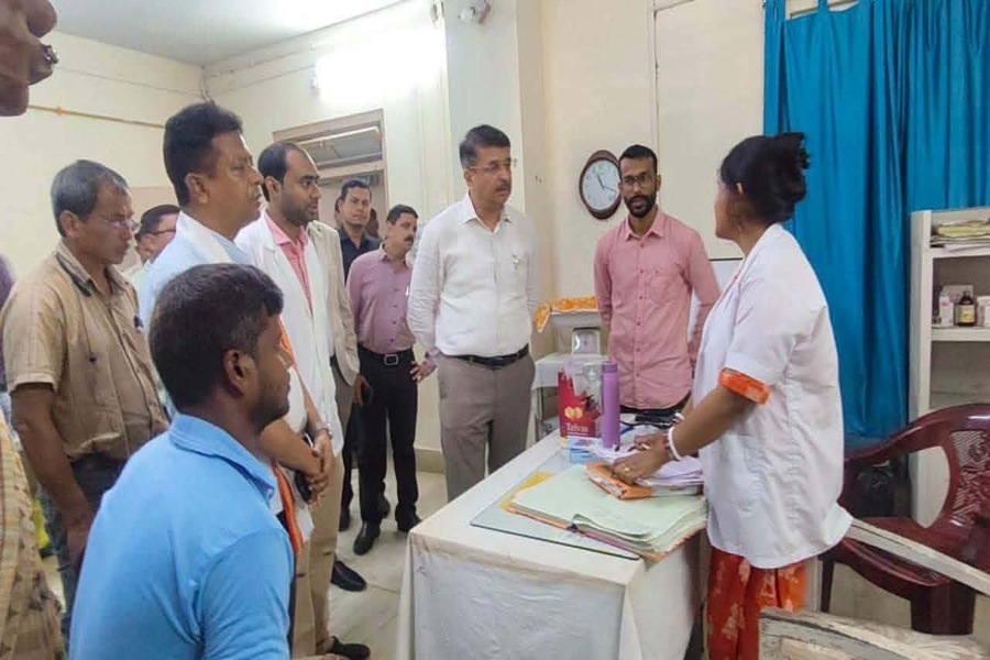 Tripura Health Secretary Inspects Amarpur Hospital, Reviews Healthcare Infrastructure